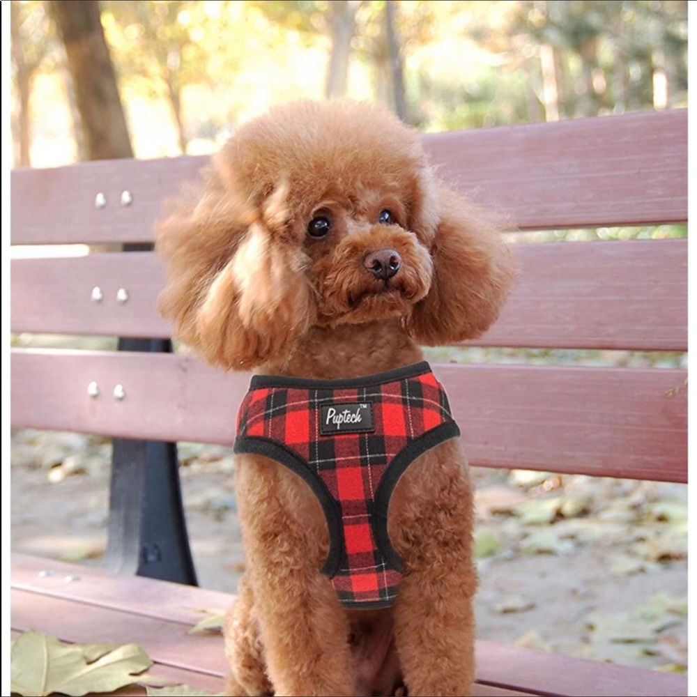 ❤️Adorable plaid Dog Harness Brand New ❤️